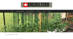 Desktop Screenshot of enduraform.com